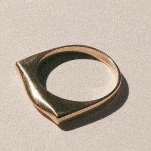 Sterling Silver Organic Ring Minimalist Ring